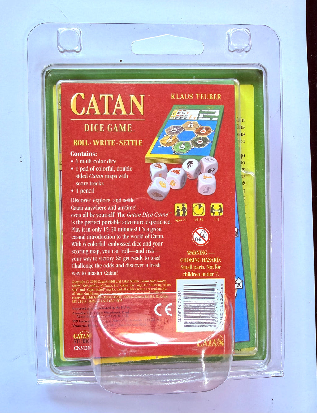 Catan juego de Dados