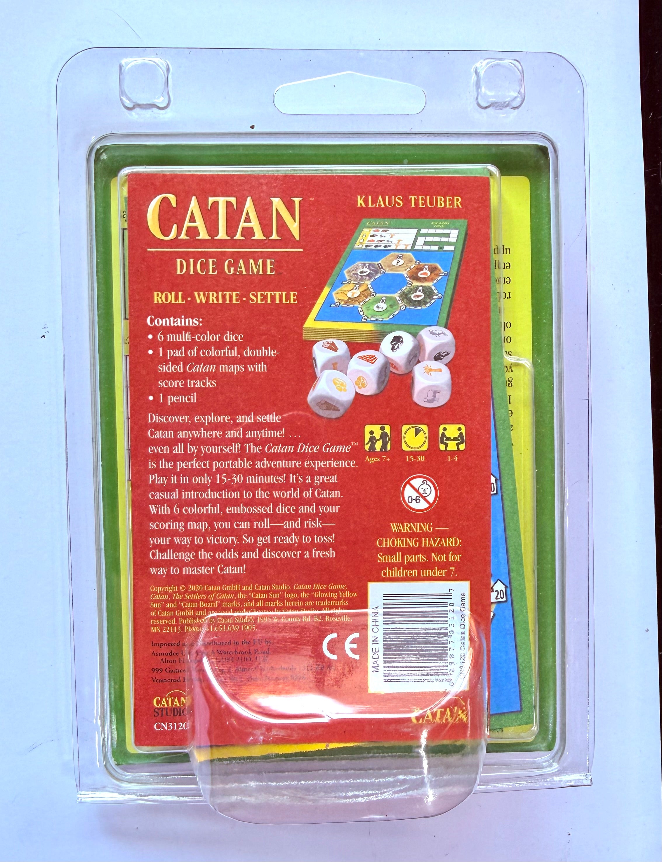 Catan juego de Dados