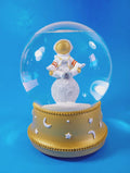 Snow Globe Meditating Astronaut