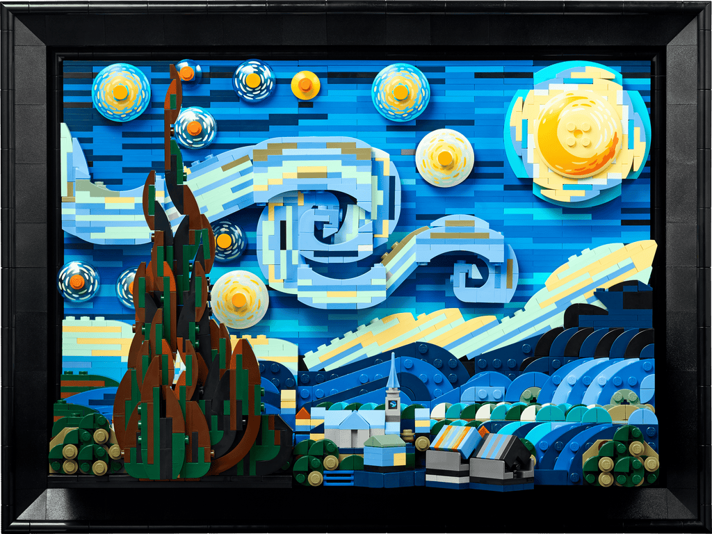 Lego Ideas Vincent van Gogh La Noche Estrellada 21333